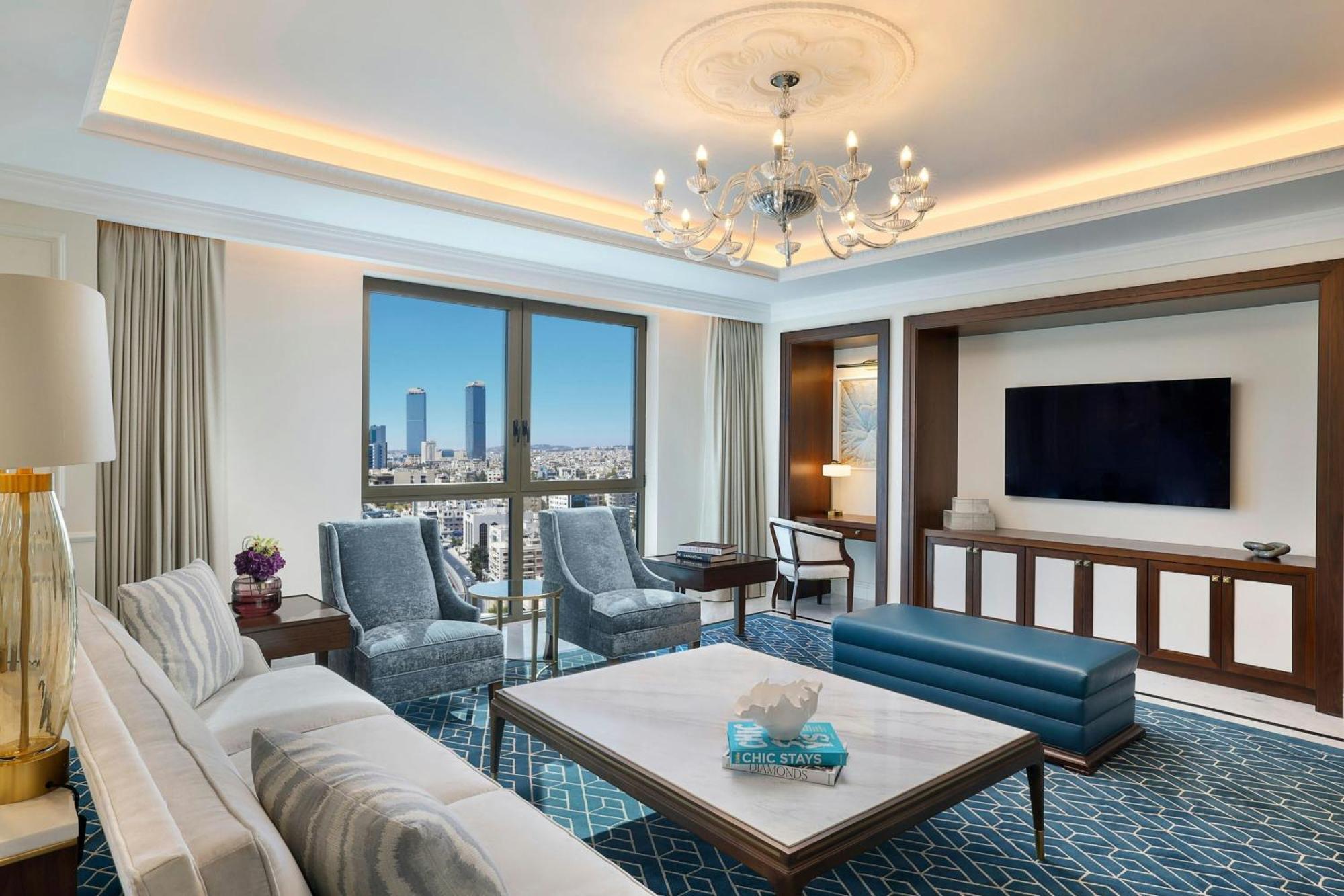 Hotel The Ritz-Carlton, Amman Zewnętrze zdjęcie A suite at the hotel