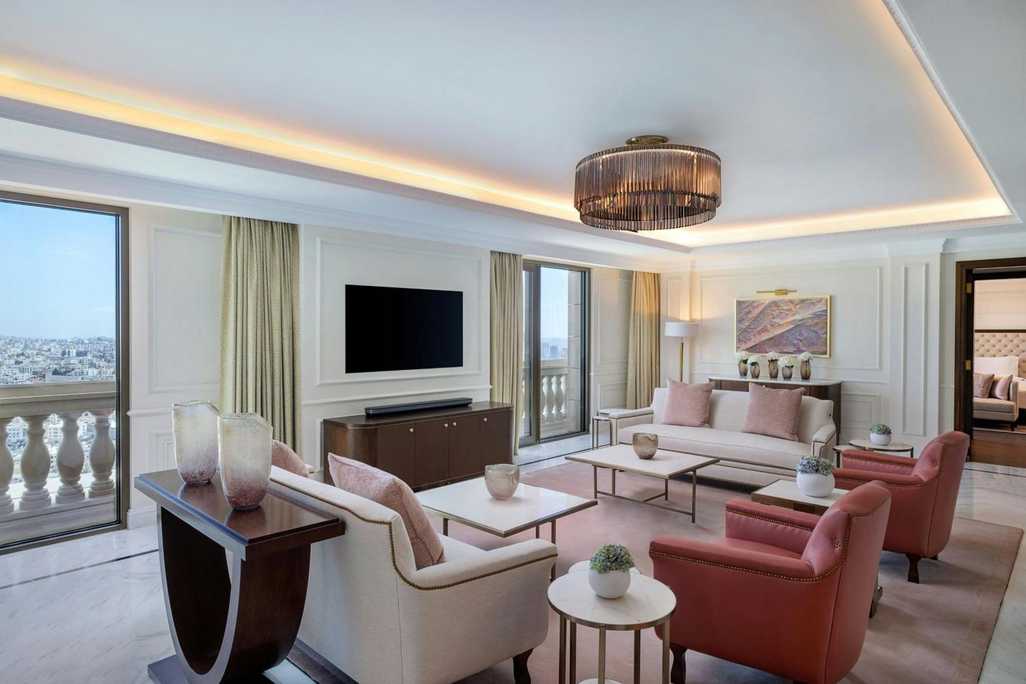 Hotel The Ritz-Carlton, Amman Zewnętrze zdjęcie A suite at the hotel