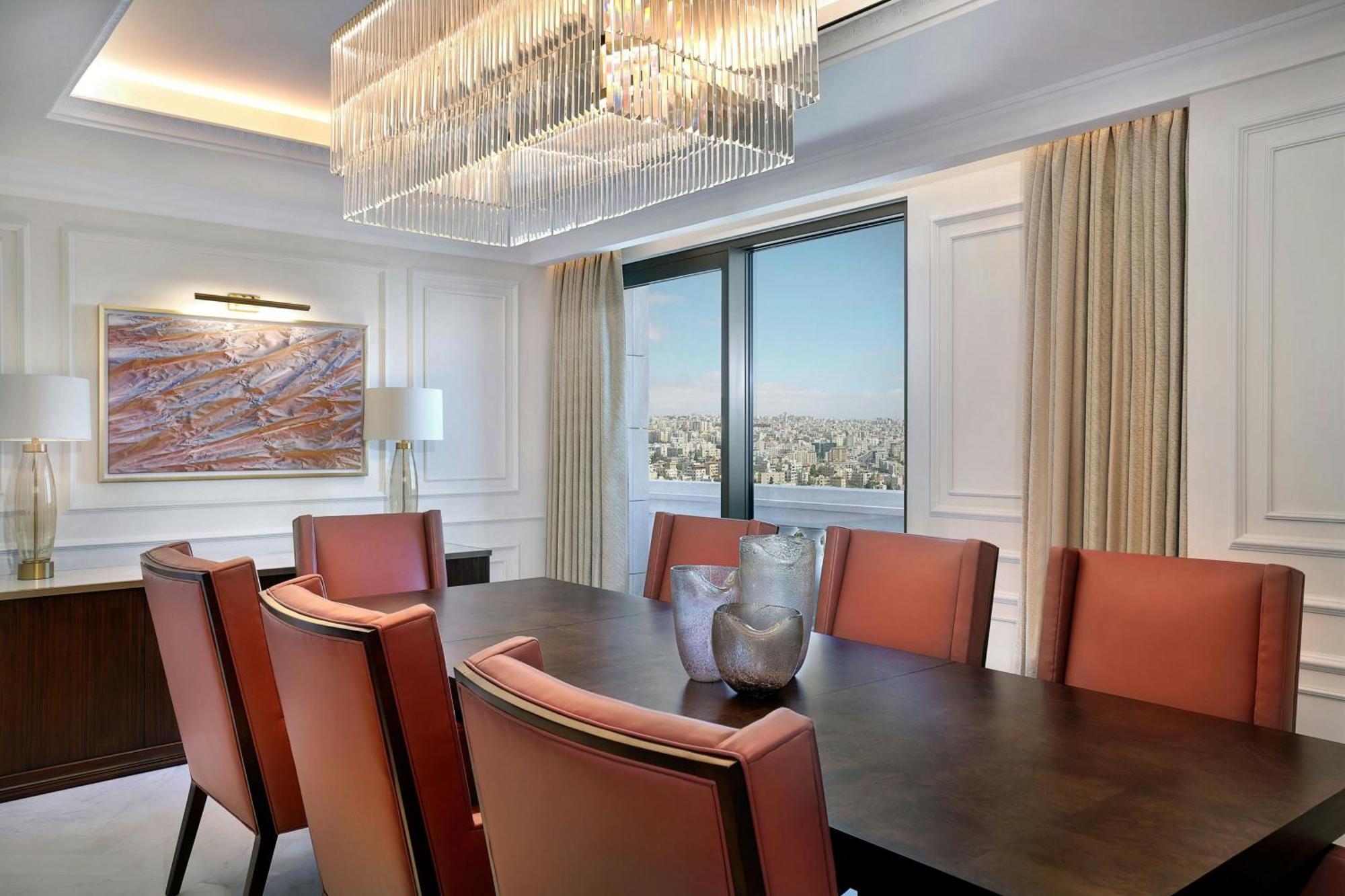 Hotel The Ritz-Carlton, Amman Zewnętrze zdjęcie The dining room